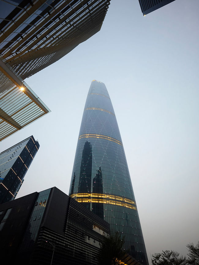 Guangzhou International Finance Center in Guangzhou, China by Wilkinson Eyre Architects (Photo: Christian Richters)