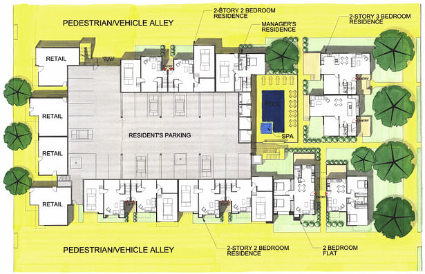 Ground Floor Plan (1st)