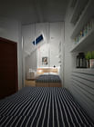 Scandinavian style bedroom 