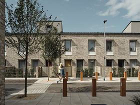 Mikhail Riches and Cathy Hawley win the 2019 Stirling Prize for their Goldsmith Street housing project