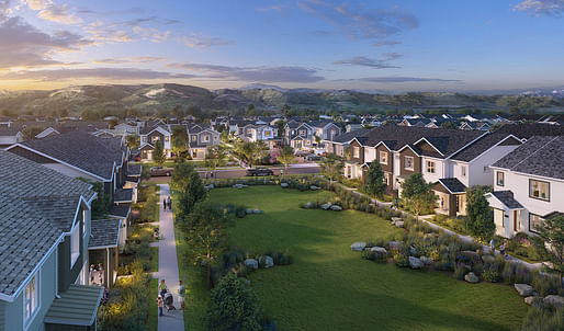 KTGY-designed South Range Crossing in Bozeman, Montana, won the Gold Nugget Grand Award for Best Build-To-Rent Community Plan (Image credit: KTGY)