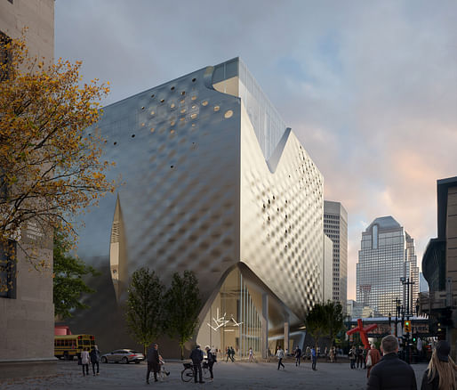Rendering of the proposed Glenbow Museum update. Image courtesy DIALOG 