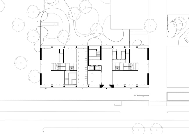 The office building. Image courtesy David Chipperfield Architects