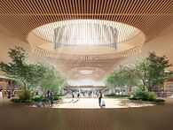 2.5 million feet of timber used to construct roof on ZGF’s Portland airport expansion