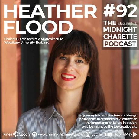 Interviewed Heather Flood Chair of Architecture at Woodbury U. - Podcast #92
