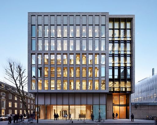 University College of London's Bartlett School of Architecture. Image: The Bartlett School of Architecture, Hawkins\Brown.