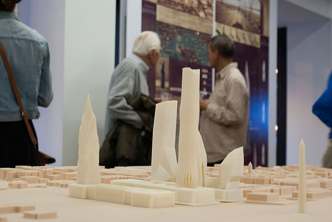 Site Model at AIASIGAL Gallery exhibition. Photo courtesy Daniel Gillen