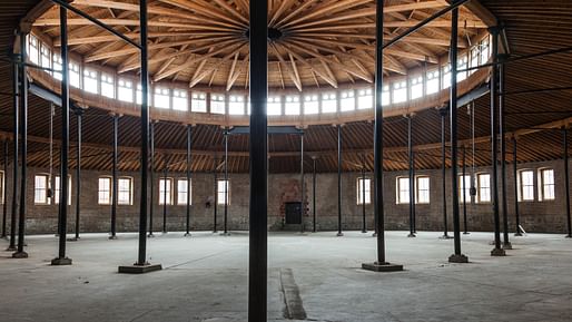 Roundhouse, DuSable Museum of African American History, 2017, Chicago. Photo: Assaf Evron. From the 2017 organizational grant to Palais de Tokyo for 'Singing Stones'.
