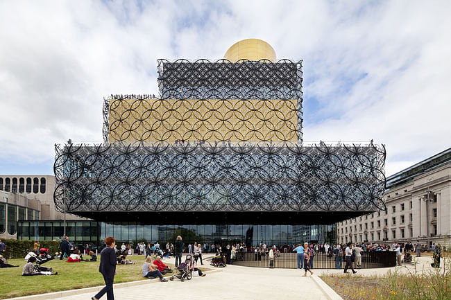 West Midlands: Library of Birmingham by Mecanoo. Photo: Mecanoo