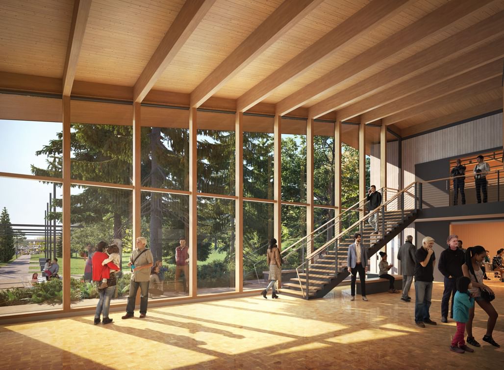 LMN Architects announces progress of its new Buxton Center for