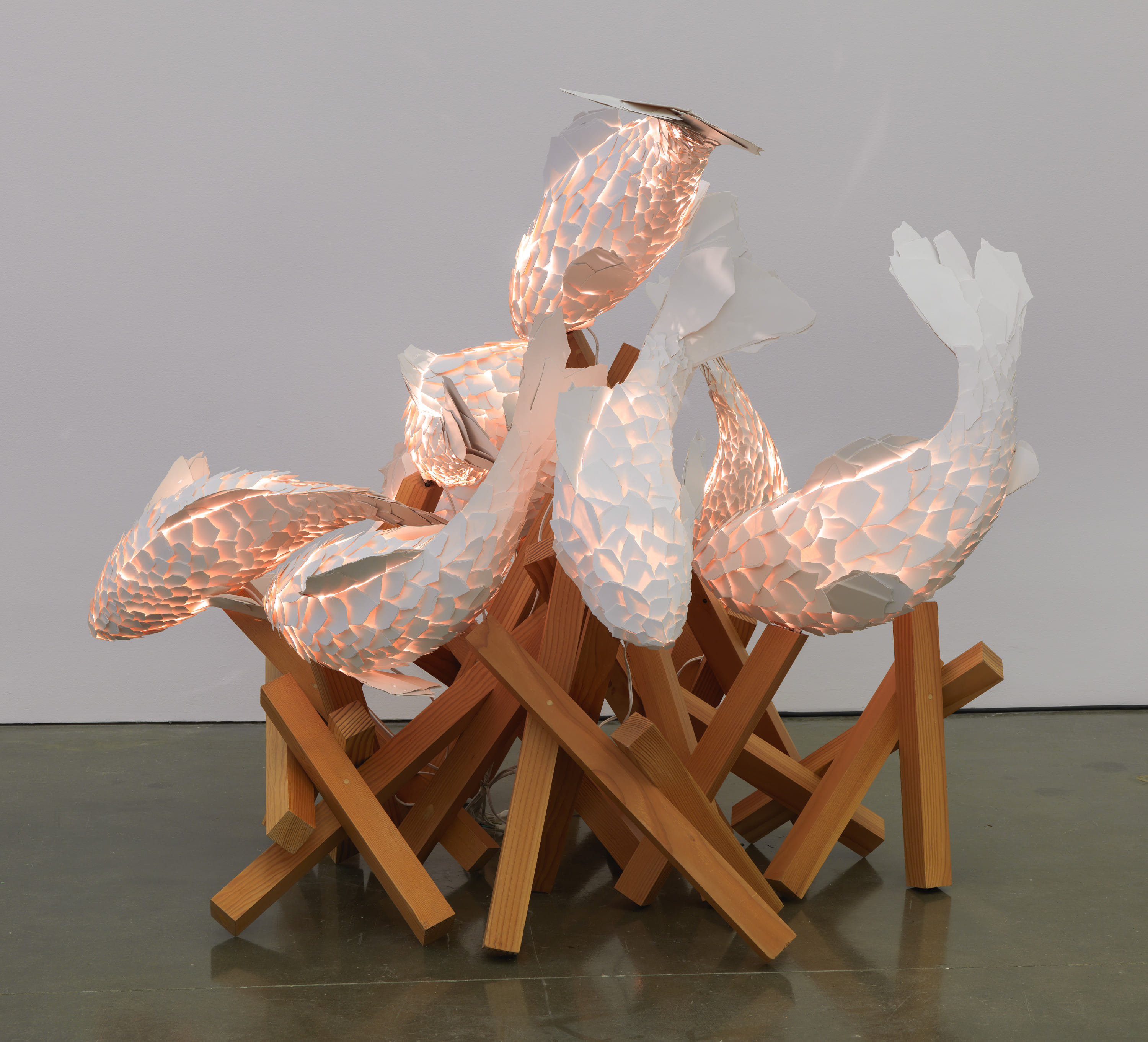 Frank Gehry’s sculptural side takes center stage at Gagosian