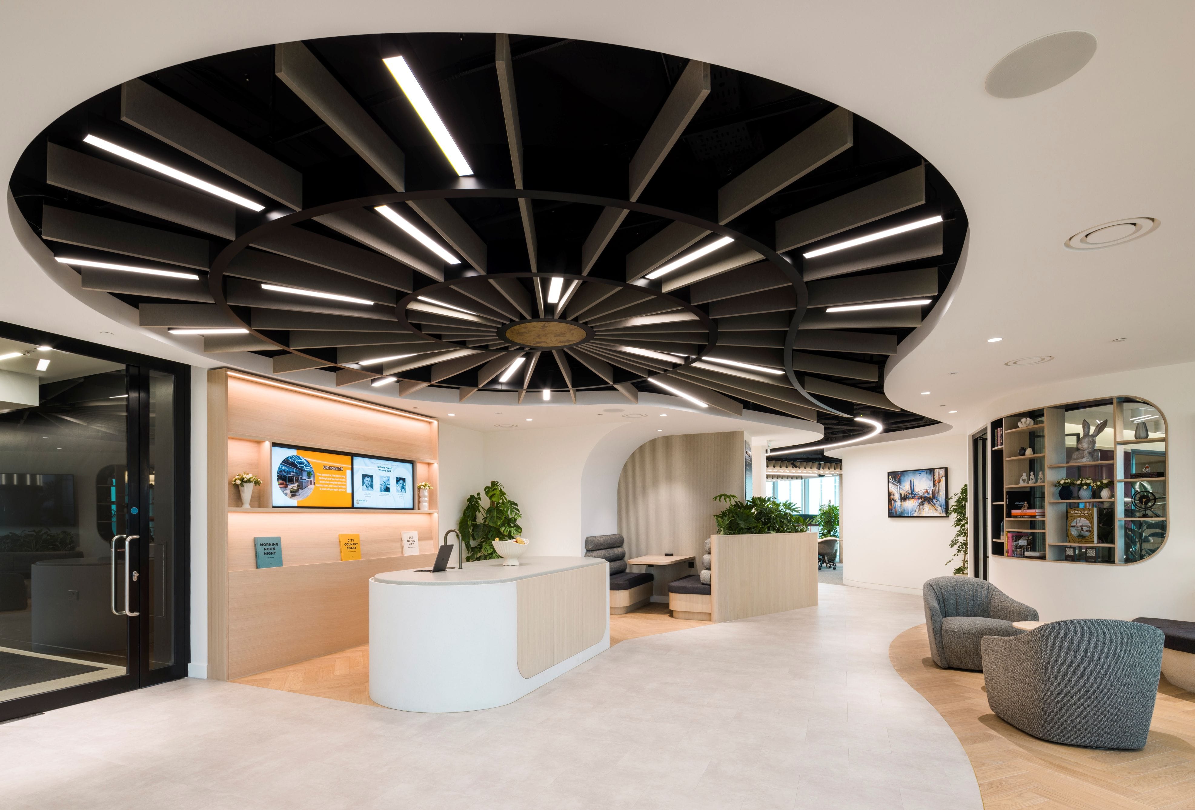 SpaceInvader and Overbury Collaborate on New Offices for Overbury in Manchester