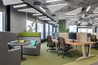 Customized workspace for CBRE company