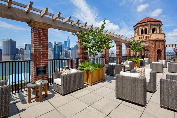 Rooftop terrace; Photo credit: Barry Hyman