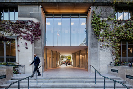 University of Chicago — Edward H. Levi Hall Portal by Krueck Sexton Partners.