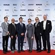 LWK’s Directors at the Asia Property Awards Gala Night. From left to right: Mr. Fangming Gao, Mr. Niki Lai, Mr. Kelvin Hui, Mr. Lambert Ma, Mr. Ferdinand Cheung and Mr. Andrew Reid.