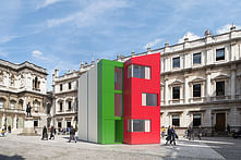 Richard Rogers' Homeshell built in 24 hours at London's Royal Academy