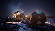 DOMES UNDER AURONA- TEMPORARY MOBILE HOUSING FOR EXTREME ENVIRONMENT EXPLORATION