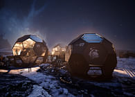 DOMES UNDER AURONA- TEMPORARY MOBILE HOUSING FOR EXTREME ENVIRONMENT EXPLORATION