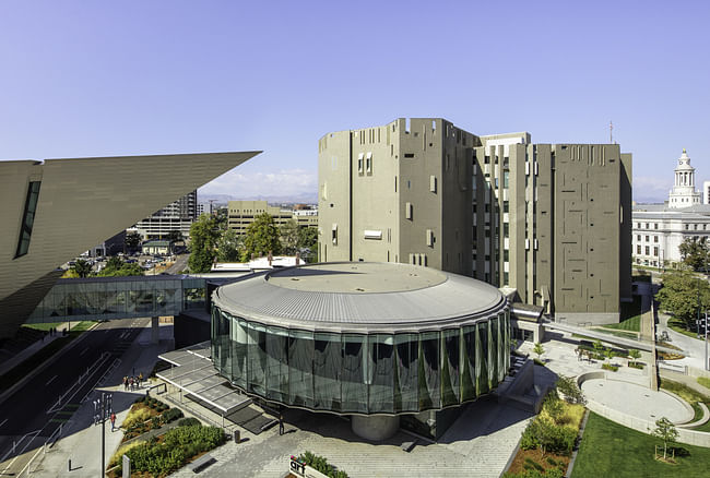 Denver Art Museum Campus. Photo by James Florio Photography, courtesy of the Denver Art Museum.