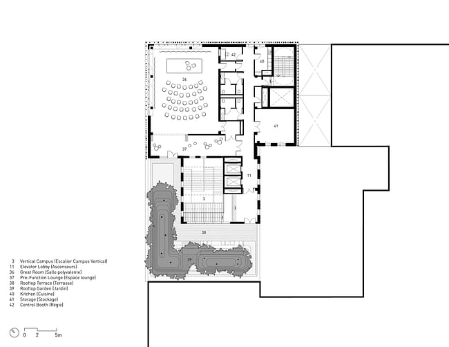 Floor 4 plan. Image credit: Studio Gang