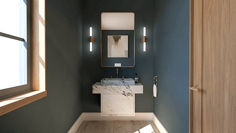 Powder Room Rendering