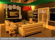 3D Max project- Living Room Design