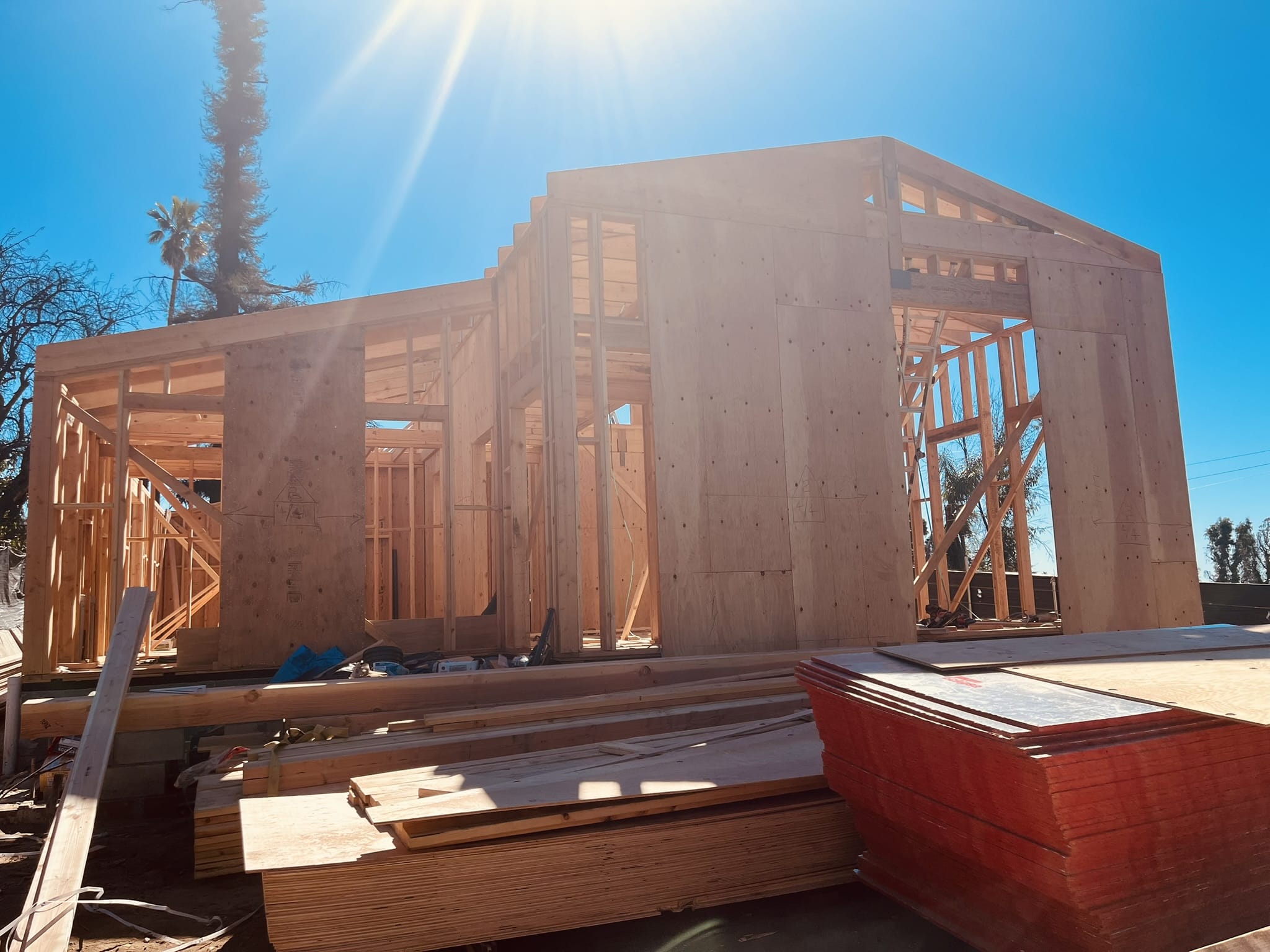 Altadena fire rebuild -construction update