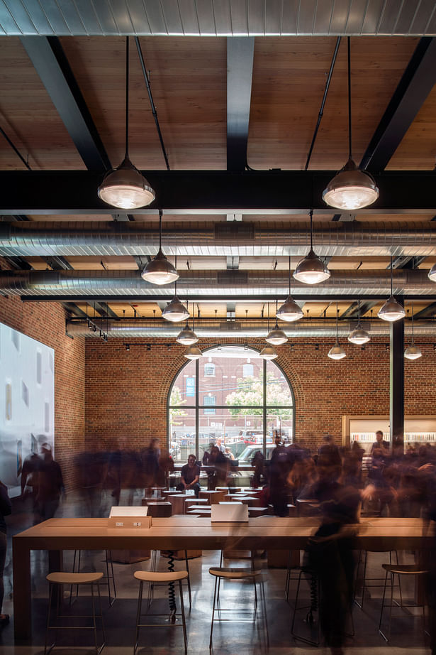 Interior of Apple Williamsburg