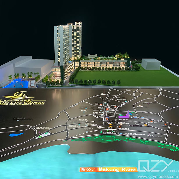  Architectural Model for Vientiane Center, Laos