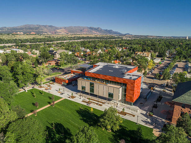 Aerial, Photo: Colorado College