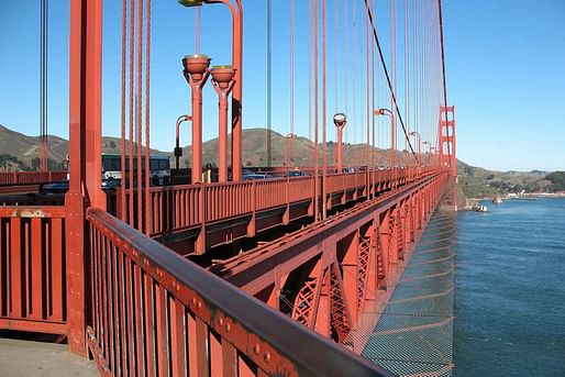 Since the iconic Golden Gate Bridge opened in 1937, nearly 1,700 people have jumped to their deaths from it. The rendering above shows the proposed steel net barrier. Photo: Golden Gate Bridge, Highway and Transportation District.