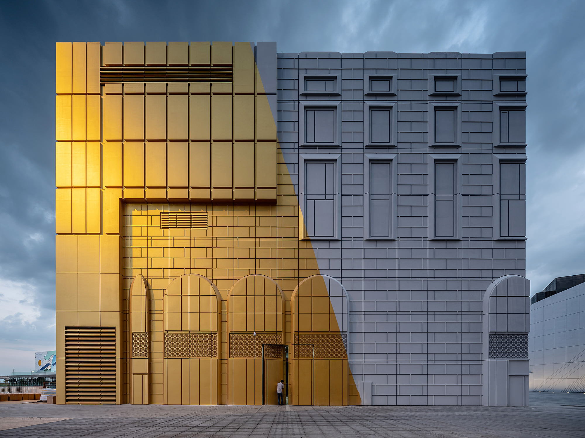 MVRDV completes a white and gold entertainment complex by Seoul's