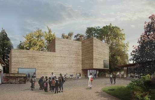 Extension project of the Fondation Beyeler by Atelier Peter Zumthor. Courtesy Atelier Peter Zumthor & Partner