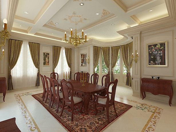 Dining Room ( 3D Studio )