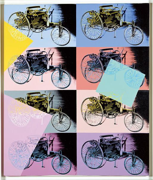 Andy Warhol, Daimler Motorkutsche, 1986. 