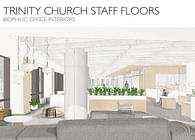 Trinity Church Staff floor interiors