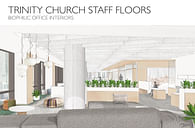Trinity Church Staff floor interiors