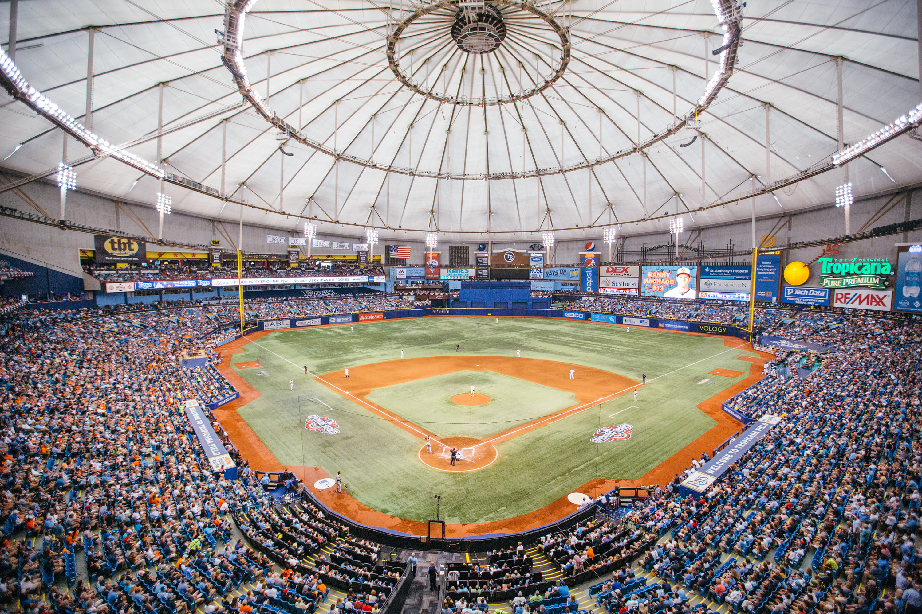Hurricane Milton severely damages Tampa Bay Rays' Tropicana Field