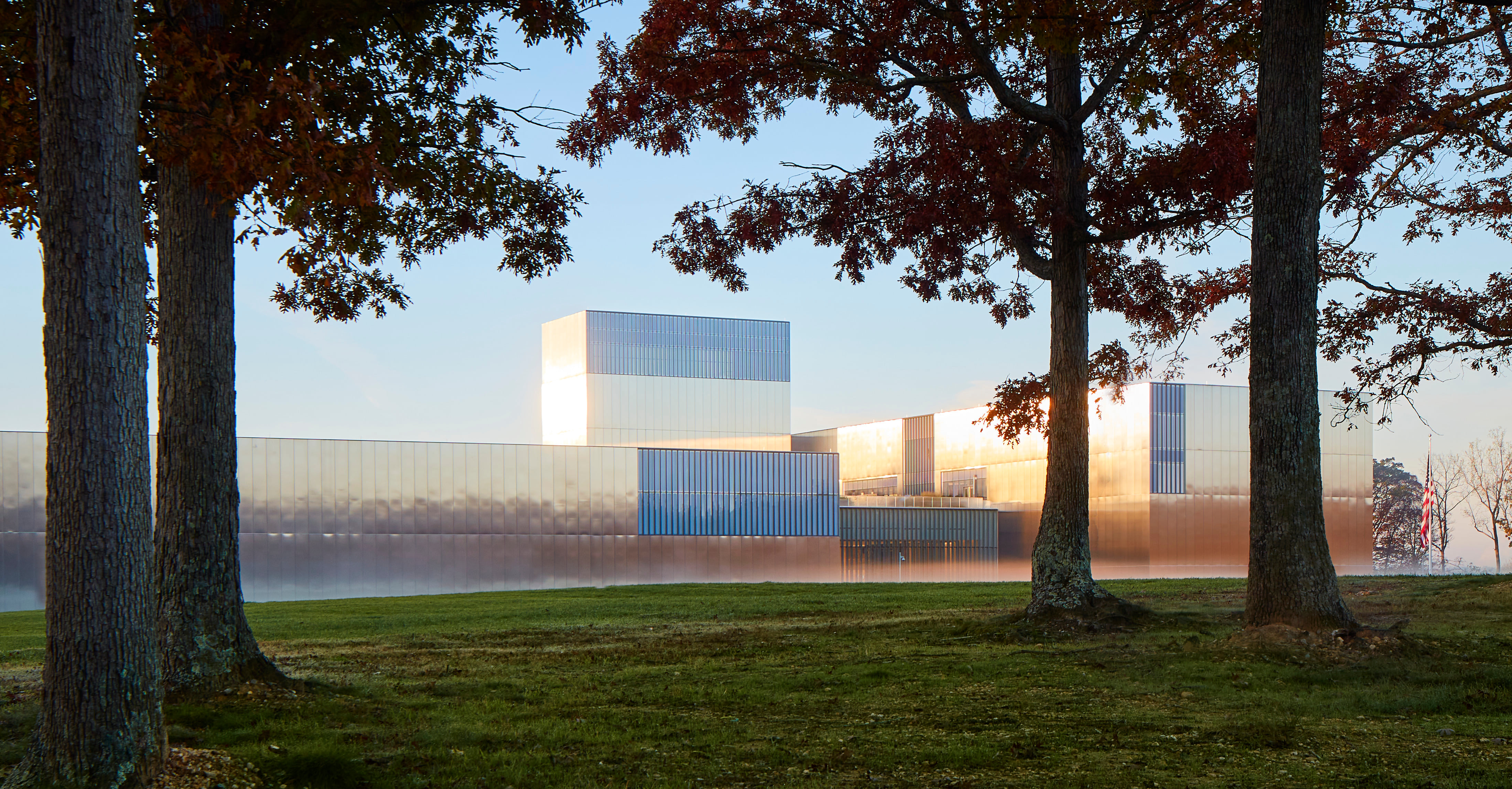 SOM's National Museum of the United States Army is wrapped in