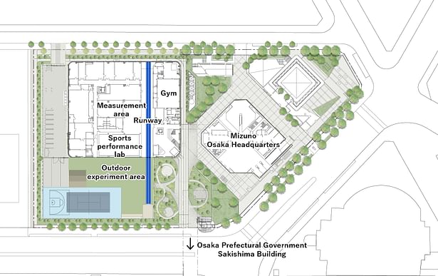 Site Plan ©Nikken Sekkei Ltd