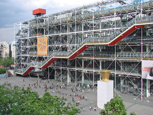 Open since 1977, the Centre Pompidou is weighing possible renovation strategies for the aging structure. Photo: Jean-Pierre Dalbéra/Flickr