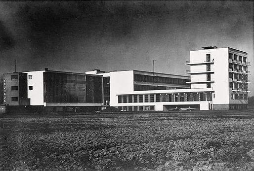 Lucia Moholy, Bauhaus Building, Dessau, 1935-6. 