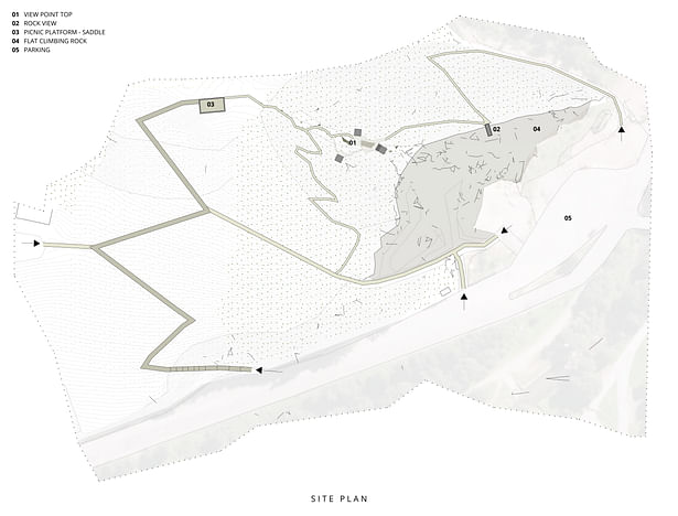 Site Plan henkai architekti, Zahrada-Park-Krajina