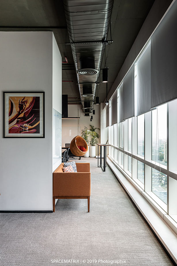 BrowserStack Mumbai - Office design with views by Space Matrix