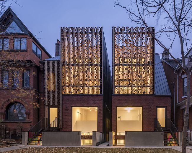 Double Duplex in Toronto, Canada by Batay-Csorba Architects