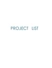 PROJECT LIST 