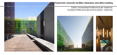 University / Research facilities / Laboratory / Offices 