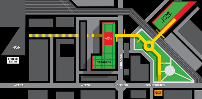 Test Site Map. Image © ZUS