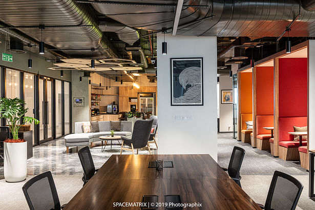 BrowserStack Mumbai - Corporate office interior design by Space Matrix